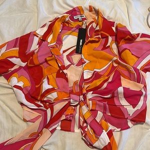 Women cropped blouse